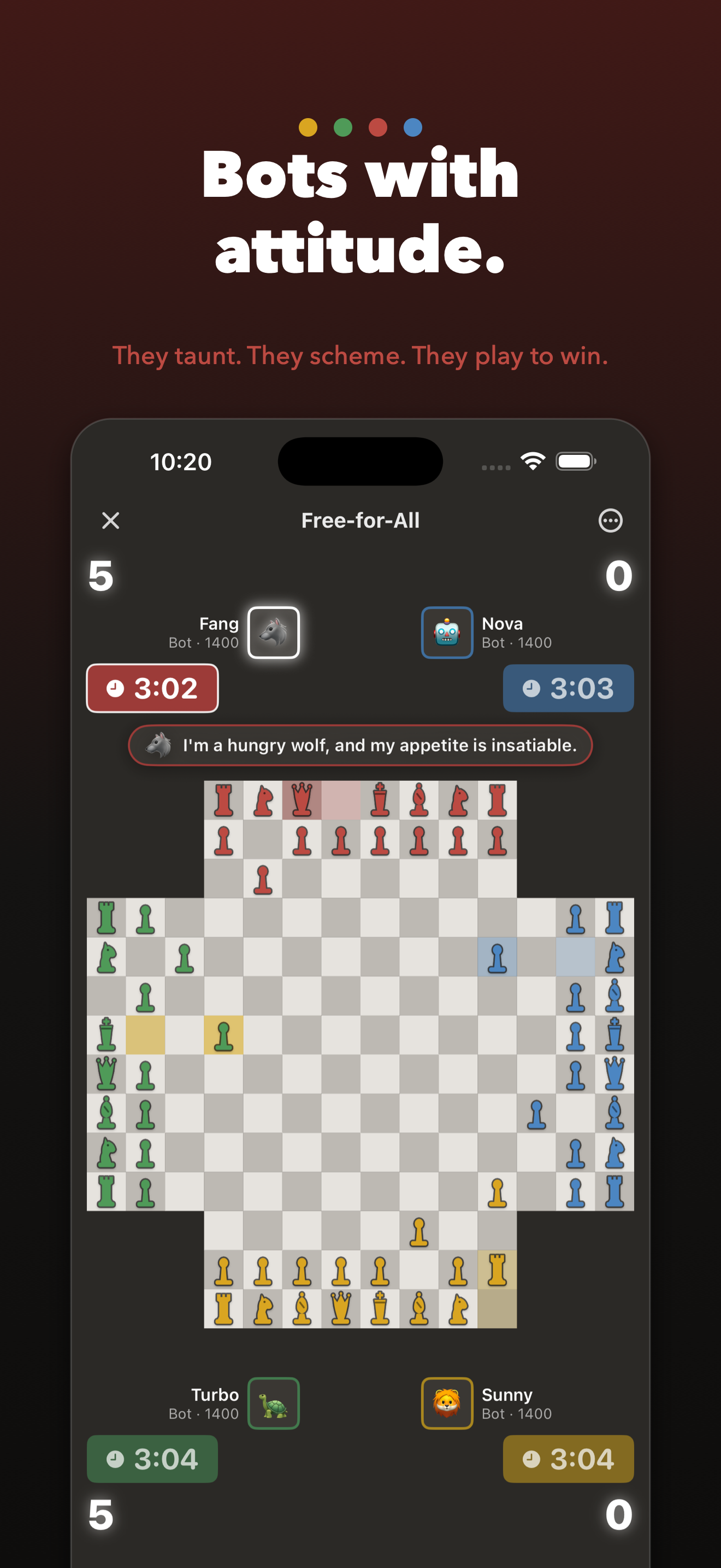 Play against bots